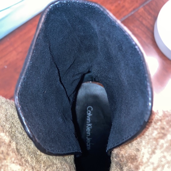 Calvin Klein Tanya Boots. HTF. Unique and flirty! - Picture 9 of 11